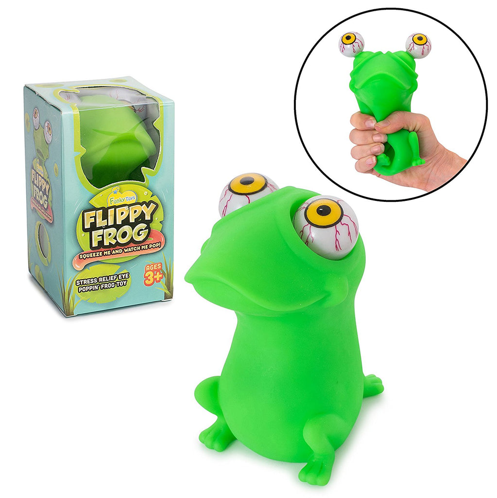 Buy Poppin' Peeper Frog Stress Relief Squeeze Toy online