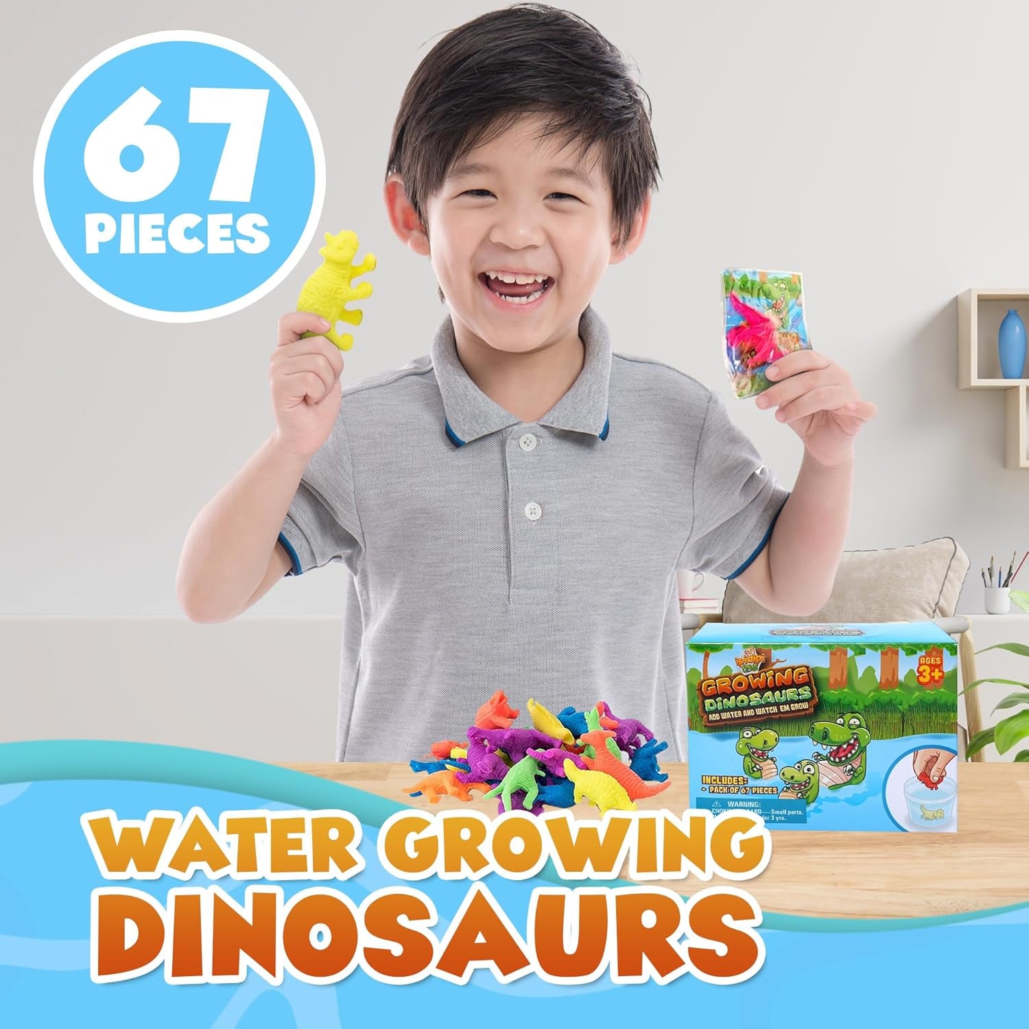 Water Growing Dinosaur Toys