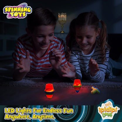 Light Up Spinning Tops