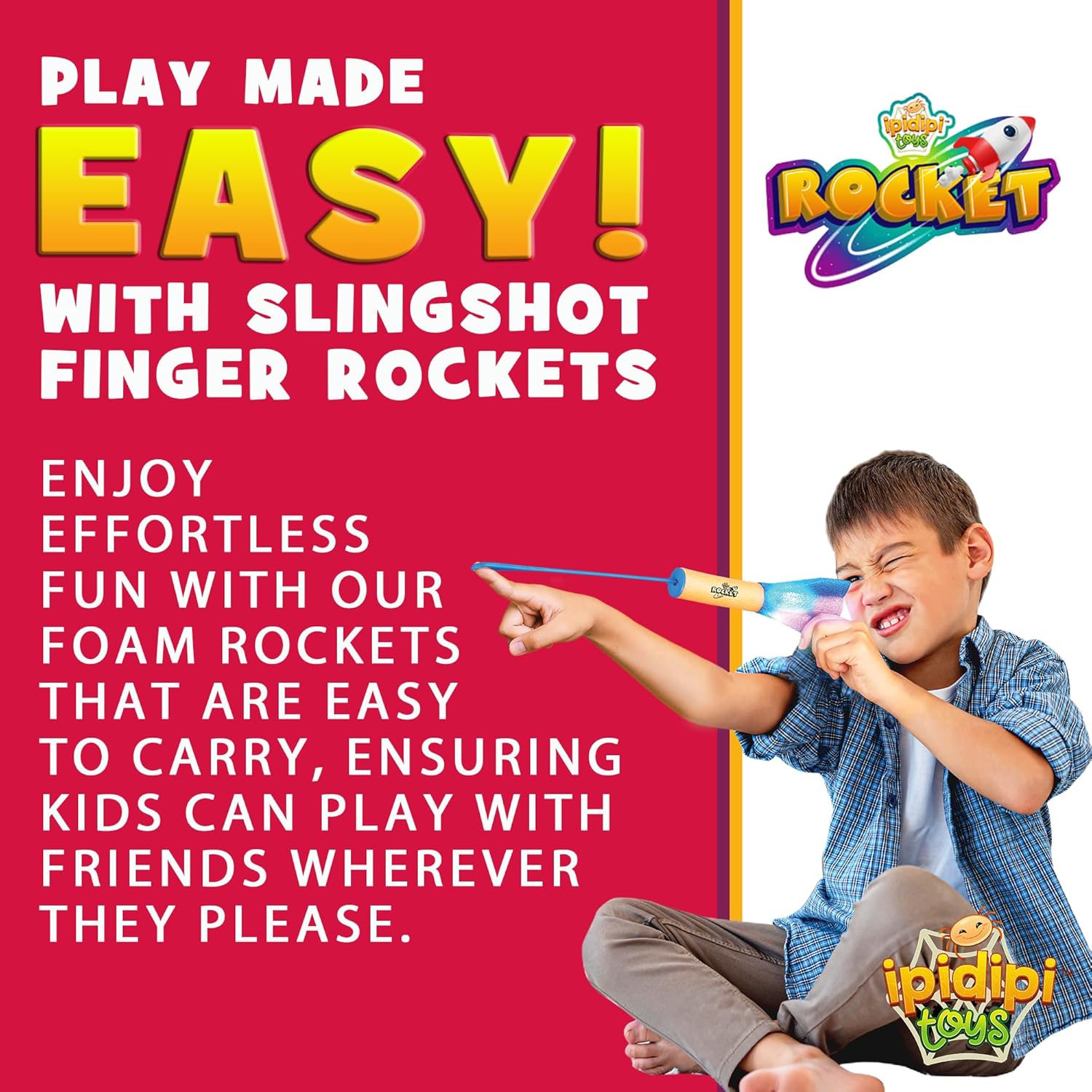 Foam Rocket Launcher Toys