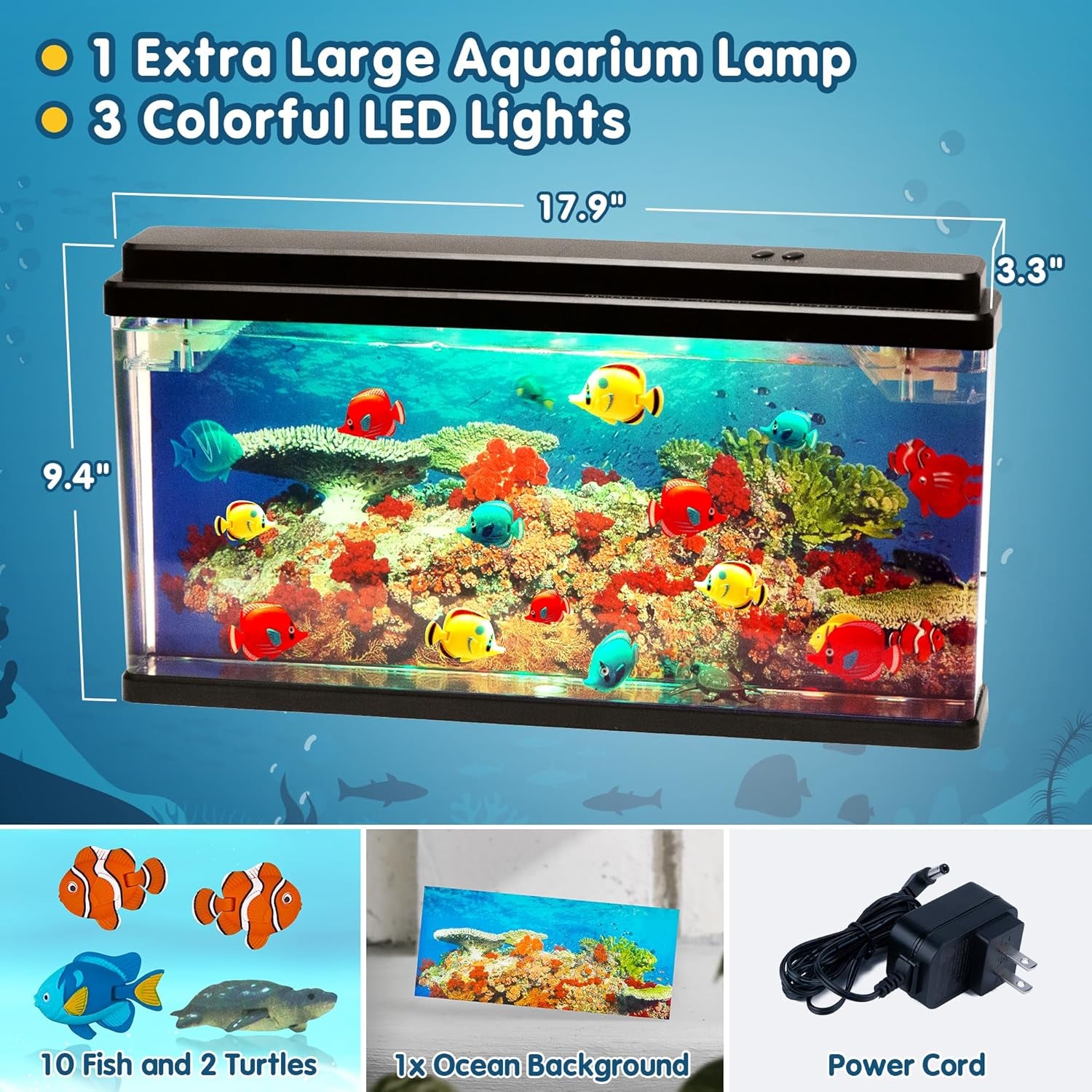 Virtual Ocean Aquarium with LED