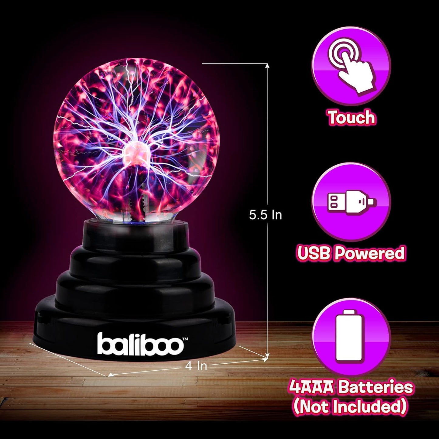 Mini Plasma Ball Light