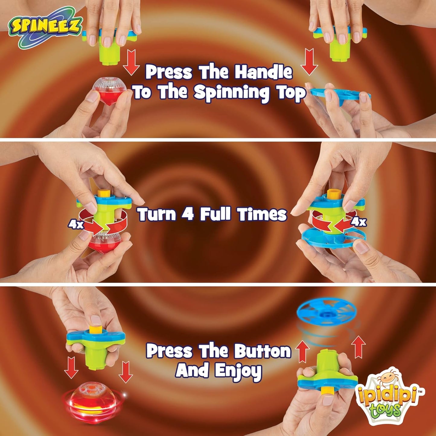 Spinning Tops and Flying Saucer Disc