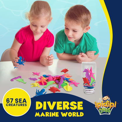 Water Growing Sea Creatures Toys