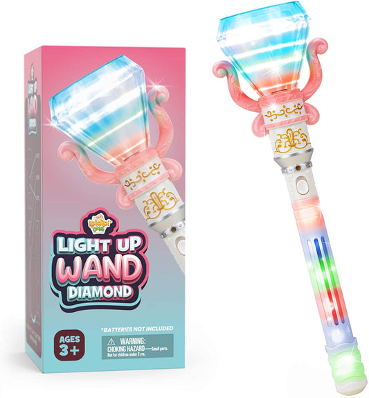 Light-Up Spinning Diamond Wand