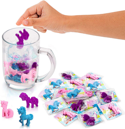 Water Growing unicorn - 16 Pack - Expandable Party Favors for Girls